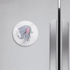 Unbranded Happy Elephant Animal | 4'' X 4'' Round Decorative