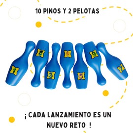 edudak Juguete Juego de Bolos para Niños, Juguetes Educativos, Juguete para Fiestas, Excelente Regalo para Niños