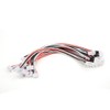 10pcs 20cm XH4P Male to Female Balance Extended Silicone Cable
