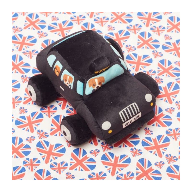 Pet London British Taxi Dog Toy - UK style squeaker