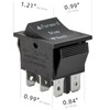 2 Pcs Universal 6V 12V 24V Forward Reverse Switch Compatible