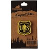 SQUATCH METALWORKS - USFS Department of Sasquatch Lapel Pin Green