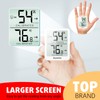 Ayawiss 2-Pack Room Thermometer Indoor Hygrometer for Home, Temperature Humidity