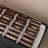 UPAFEXXI-Leather Bible Tabs, Bible Tabs for women and men(Gold Foil