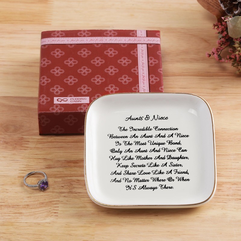 PUDDING CABIN Aunt Gifts from Niece for Mother's Day, “Aunts