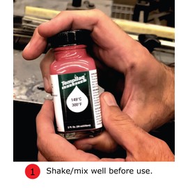 Tempil 24405- TEMPILAQ Advanced TL030 Temperature Indicating Liquid, 149 Degree C/300 Degree F, 2 oz. Ideal for Heat Treating, Brass Annealing, and Glass Production, Made in USA