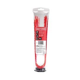 CRAFTSMAN .110-inch Weedwacker Pre-Cut Trimmer Line, Universal Design, Fits Most Gas String Trimmers, 12-Pack (CMXGZAMAPCTL)