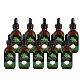 Jamaican Black Castor Oil for Hair Growth & Skin Conditioning - Quantity: 10 Bottles (Today’s Special Offer)