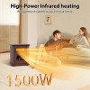 Trustech Infrared Electric Space Heater 1500W w/ Remote Control ECO