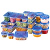 Ziploc Containers, 9 Types, 24 Pieces, Set