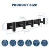 PMMASTO Coat Rack Wall Mounted, 5 "T Shaped Wall Hooks