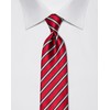 Vincenzo Boretti Men's Tie Pure Silk Striped Elegant Men's Design