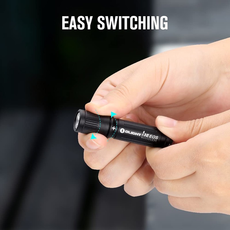 OLIGHT i3E EOS PMMA TIR Lens AAA EDC Flashlight 90