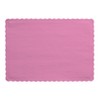 Creative Converting Bright Disposable Paper Placemats, Candy Pink