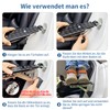 Lofez Car Door Step, Foldable and Adjustable Step with Damping