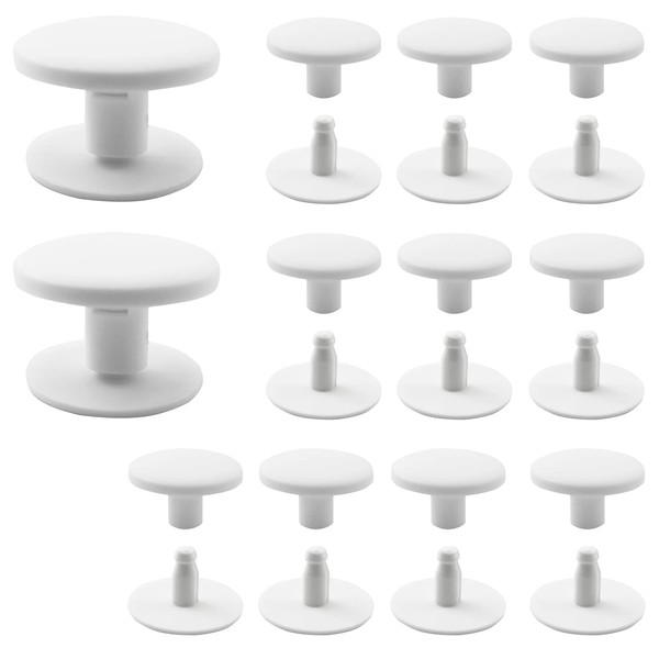 Bogg Bag Replacement Button yyangz 12PCS White Replacement Rivets for