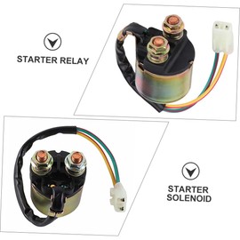 ULTECHNOVO Solenoid Relay 12v Starter Solenoid for Car Auto Starter Made of Abs Iron