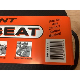 Big Bear Silent Spin Bucket Seat, Brown black Hunting Fishing