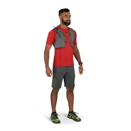 Osprey Duro 6L Men's Running Hydration Vest with Hydraulics Reservoir, Seaweed Green/Limon, Small