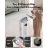 Cool Mist Humidifiers for Large Room 800ft²,13L 100H Runtime, 25dB