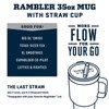 YETI Rambler 35 oz Straw Mug, Vacuum Insulated, Stainless Steel,