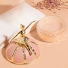 GECOMO Puff Loose Powder Anti-Shine Prevents Makeup Breakdown Loose Powder