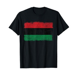 PAN AFRICAN FLAG BLACK LIBERATION BANNER BLACK PRIDE T-Shirt
