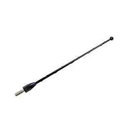 Votex - 7" Black Short AM/FM Antenna is Compatible with Volvo VAH/VHD/VNL/VNM/VNX (All Years) Semi Truck - Spiral Wind Noise Cancellation - Spring Steel Construction - Stainless Steel Threading
