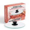 Northwest Enterprises Bacon Press, Round Tempered Glass Bacon Press and