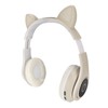 LXB39A Cat Ear Bluetooth Headset Cute Adjustable Bass Portable Wireless