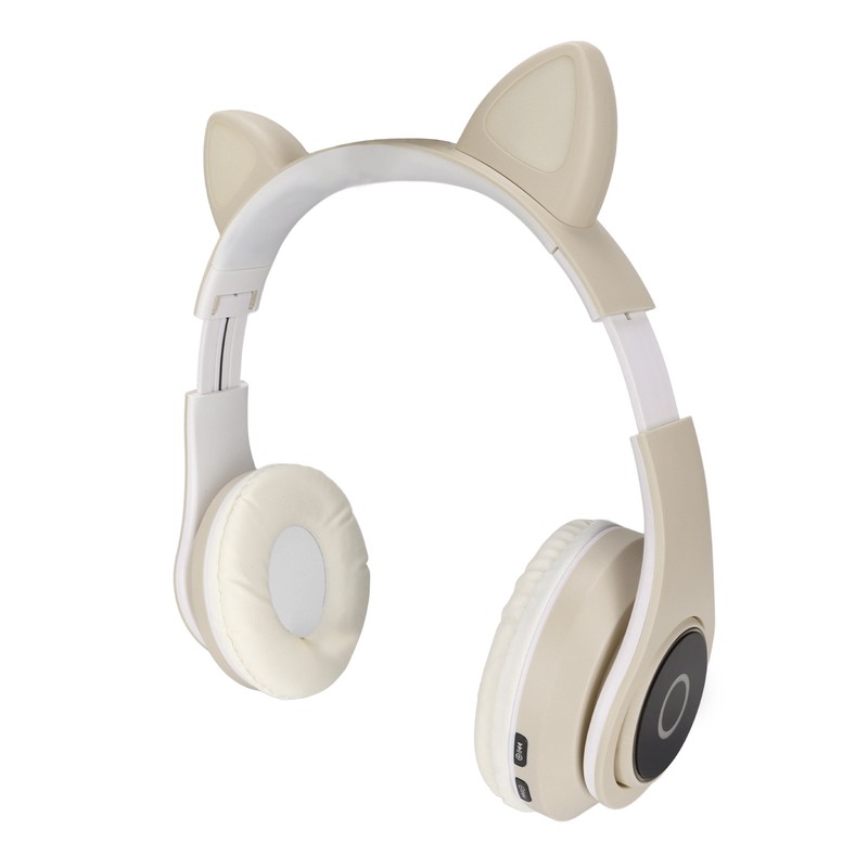 LXB39A Cat Ear Bluetooth Headset Cute Adjustable Bass Portable Wireless