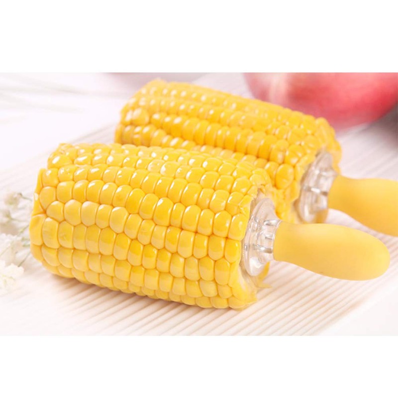 Corn Cob Holders Set, Stainless Steel Corn Skewers for Corn