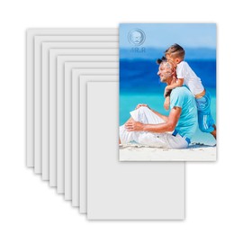MR.R Sublimation Aluminium Sheet, Pack of 10, 0.22 mm, Matte Pure White, 20 x 30 cm (Matte Pure White, 20 x 30 cm)