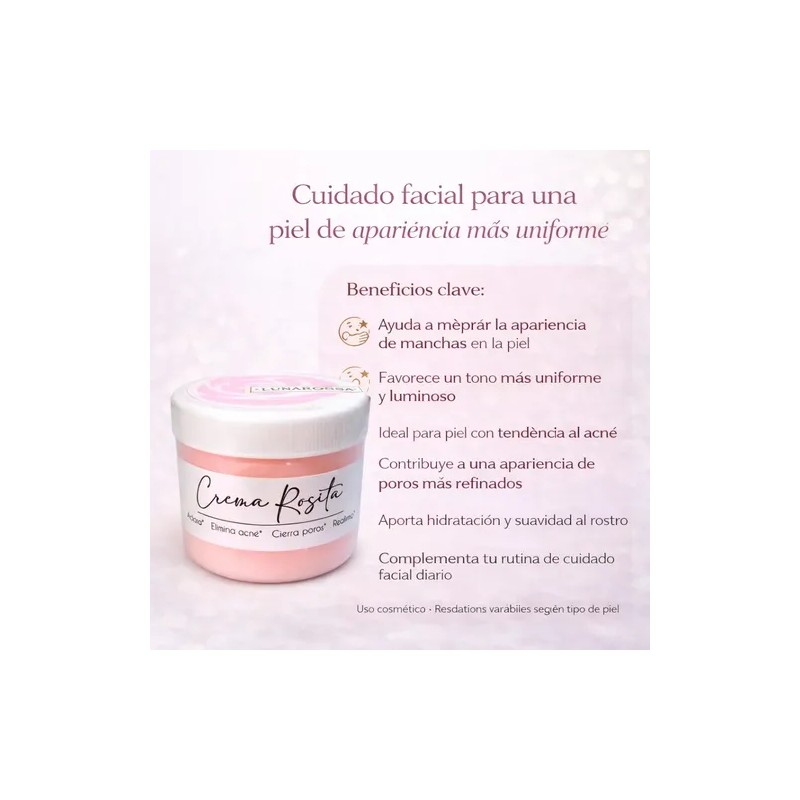 2 Crema Rosita De Obregón Original 100gr Natural Rejuvenece