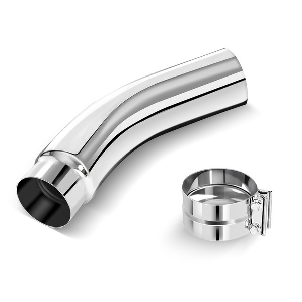 Exhaust Tip Elbow, 5 Inch Diesel Exhaust Pipe Tip 5