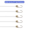15 Pack Heavy Duty Bungee Cords with Hooks 10 Inch