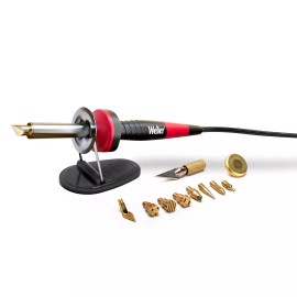 Weller WLIWBK2512A 15 Piece Woodburning Kit with Stay Cool Handle and Tips