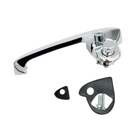 Performance PFM-938259 Exterior Door Handle, Left and Right, Metal Chrome, Set of 2 for 1960 1959 1958 1957 1956 1955 1954 1953 Ford F-100 F-250 F-350