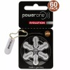Power One EVOLUTION Size 312 Hearing Aid Batteries (60 Pack)