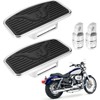 Adjustable Motorcycle Floorboards Rear Passenger Foot Pegs Footboard Pedals Compatible