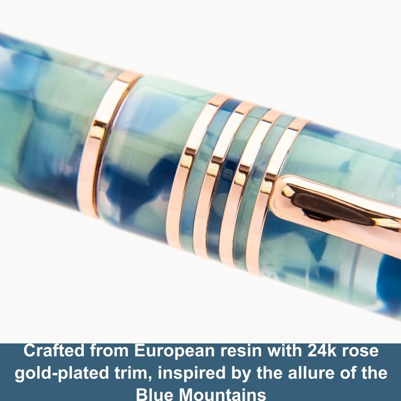 Monteverde Blue Mountain Fountain Pen - EF