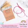 FIEEFX First Day of School Bracelet Gifts for Mother and