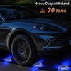T-SUN Solar Driveway Deck Lights, Blue Driveway Lights Outdoor, 12