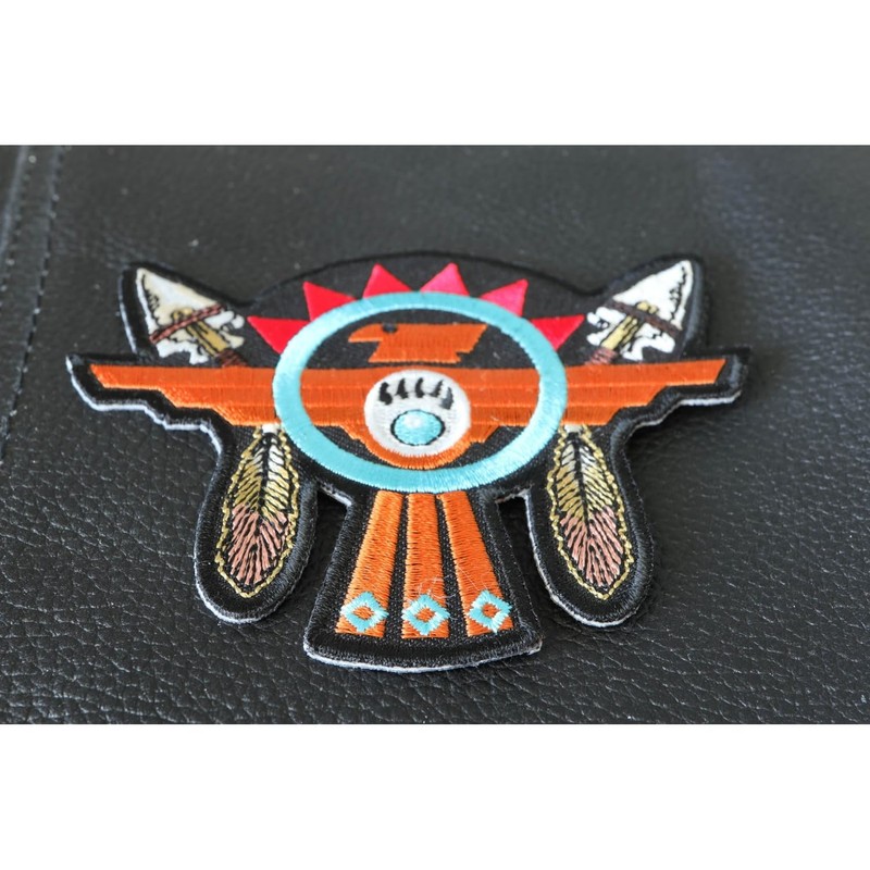 Native American Thunderbird Arrows Patch - 4x3.2 inch (P5881)