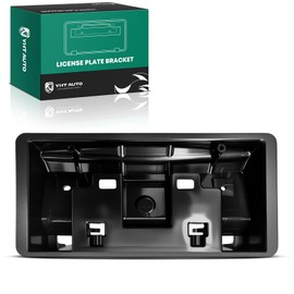 YHTAUTO Front License Plate Frame Compatible with Mazda CX-90 2024 Sport Utility, w/o Mounting Hardware, PP Plastic Black Bumper License Plate Bracket, No Drill Licence Plate Holder Without Screws
