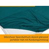 npluseins Microfibre Fitted Sheet - Breathable and Suitable for Allergy