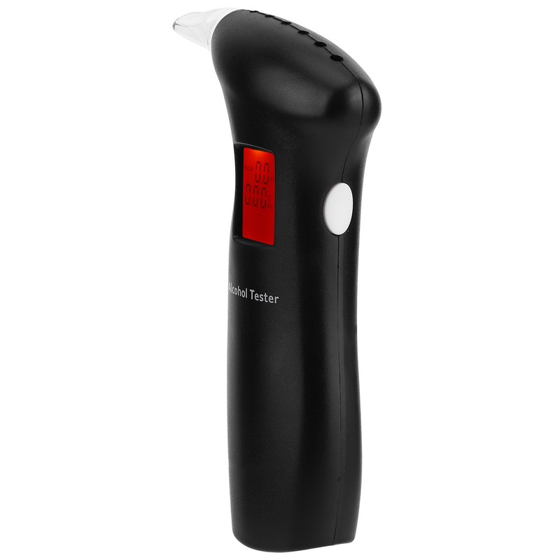 Breath Liquor Tester Driver Drunk Detector Wine Analyzer with LCD