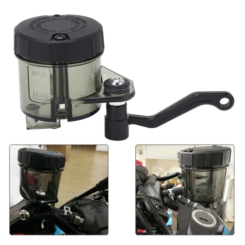 Motorcycle Front Brake Pump Oil Cup Clutch Cylinder Fluid Reservoir