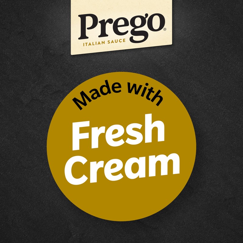 Prego Creamy Tomato Pasta Sauce With Garlic, 24 oz Jar,