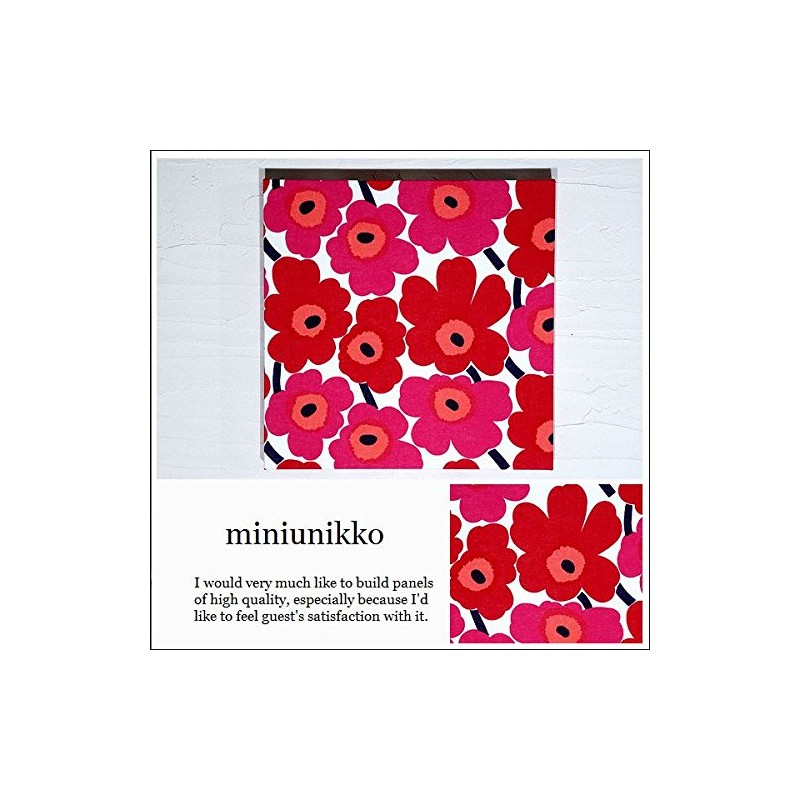 Fabric Panel Alice Marimekko miniunikko miniunikko 30 × 30 × 2.5 cm Sold